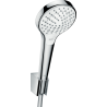 Hansgrohe Croma Select S zestaw prysznicowy punktowy 3jet, biały/chrom - 26421400