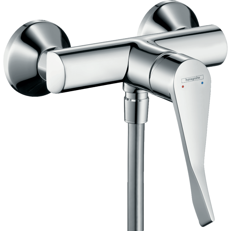 Hansgrohe Focus prysznicowa natynkowa, długi uchwyt, chrom - 31916000