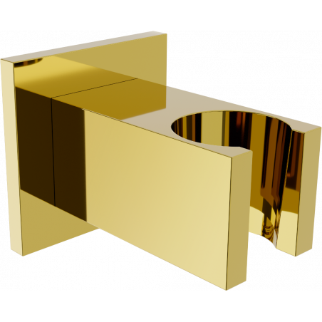 Mexen Cube uchwyt prysznicowy, złoty - 79350-50