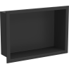 Mexen X-Wall-R półka wnękowa z kołnierzem 30 x 20 cm, czarna - 1970302010