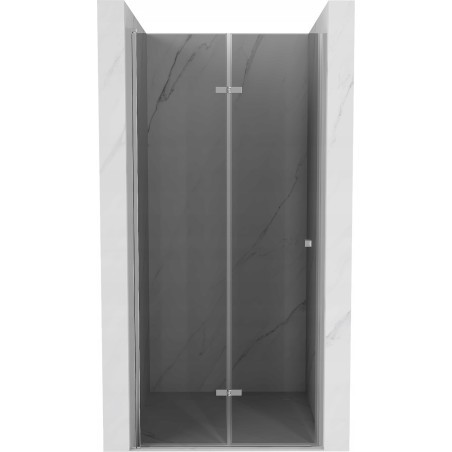 Mexen Lima drzwi prysznicowe składane 80 cm, grafit, chrom - 856-080-000-01-40