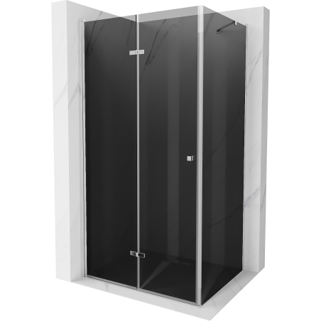 Mexen Lima kabina prysznicowa składana 70 x 100 cm, grafit, chrom - 856-070-100-01-40