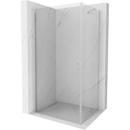 Mexen Pretoria kabina prysznicowa uchylna 95 x 70 cm, transparent, chrom - 852-095-070-01-00
