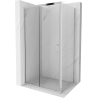 Mexen Apia kabina prysznicowa rozsuwana 140 x 80 cm, transparent, chrom - 840-140-080-01-00