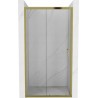 Mexen Apia drzwi prysznicowe rozsuwane 95 cm, transparent, złote - 845-095-000-50-00