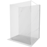 Mexen Kioto ścianka prysznicowa wolnostojąca 160 x 200 cm, transparent 8 mm, biała - 800-160-002-20-00