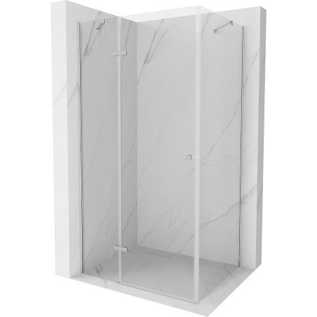Mexen Roma kabina prysznicowa uchylna 95 x 100 cm, transparent, chrom - 854-095-100-01-00