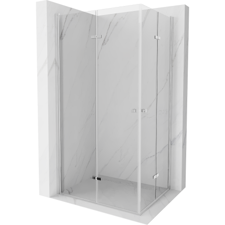 Mexen Lima Duo kabina prysznicowa składana 90 x 70 cm, transparent, chrom - 856-090-070-02-00