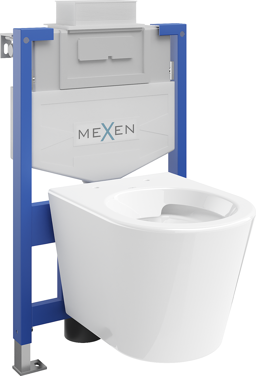 Mexen zestaw podtynkowy WC stelaż Fenix XS-U z miską WC Rico, biały - 6853372XX00