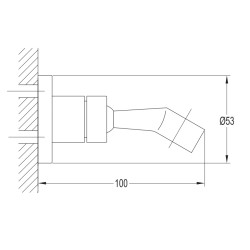 BRACKET Wall bracket (8859/OCR) - OMNIRES