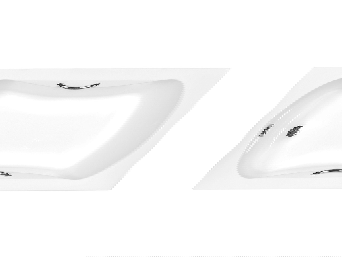 Besco Aria Plus wanna prostokątna 130 x 70 cm, biała - WAA-130-PU