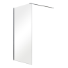 Besco Aveo ścianka prysznicowa 100 cm, chrom/szkło przezroczyste - AV-100-195-C