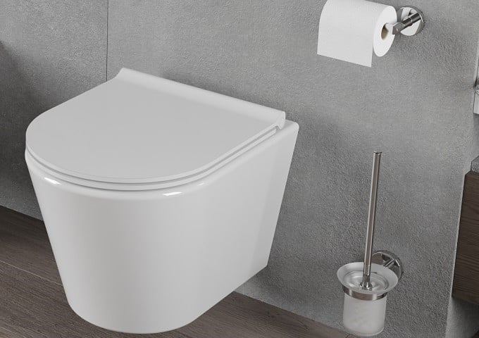 Pojemniki i szczotki do WC na kołki