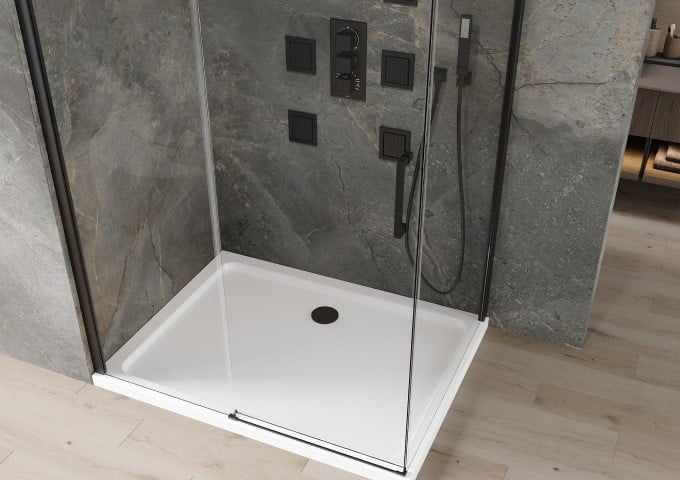 Syfony brodzikowe czarne