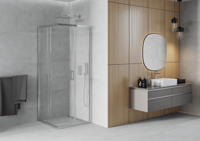 Dozowniki do mydła w płynie grafitowe