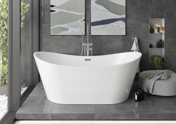 Wanny wolnostojące białe