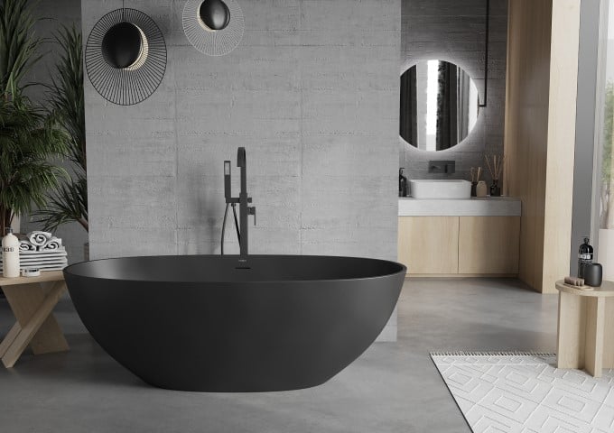 Wanny wolnostojące owalne