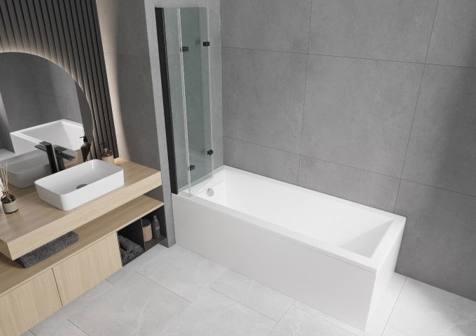 Parawany nawannowe profil czarny