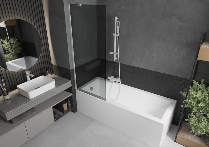 Zestawy prysznicowe suwane okrągłe